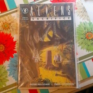 Alien Sacrifice Comic Book